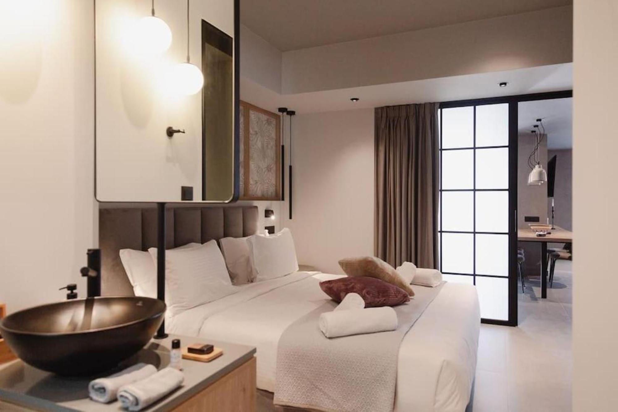 Orama Luxury Suite 3 Bedrooms With Private Pool Херсонисос Екстериор снимка