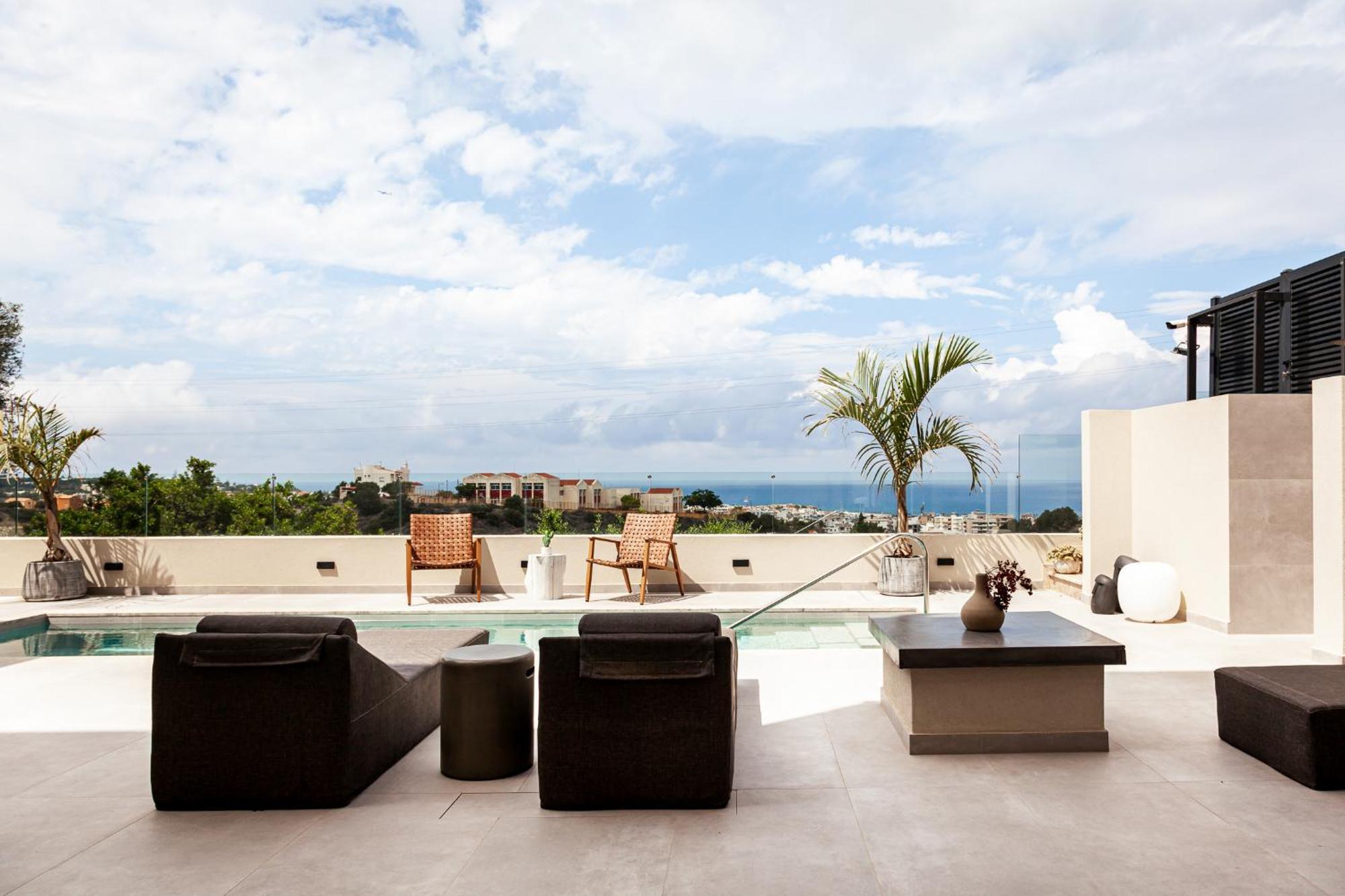 Orama Luxury Suite 3 Bedrooms With Private Pool Херсонисос Екстериор снимка